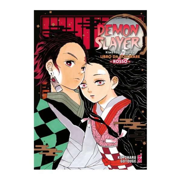 Demon Slayer - Libro da colorare vol. 01 (Rosso)