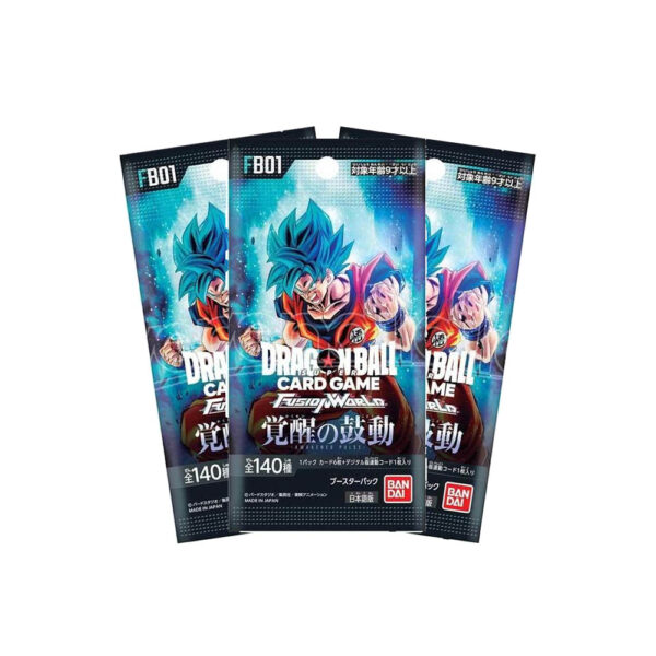 Dragon Ball Super Card Game: Fusions World - FB-001 - Awakened Pulse - JAP (Bustina da 6 Carte)