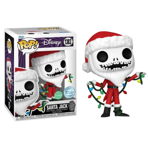 Funko POP! Nightmare Before Christmas 30th Anniversary - 1383 Santa Jack (Scented)