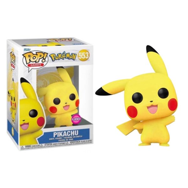 Funko POP! Pokémon - 0553 Pikachu (Flocked)