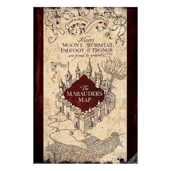 Harry Potter - Poster Mappa del Malandrino (91,5x61cm)