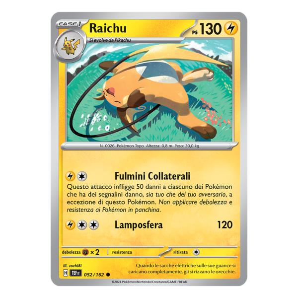 052-162 Raichu (Comune) - MINT