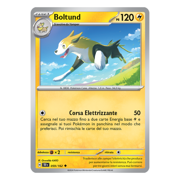 059 -162 Boltund (Non Comune) - MINT