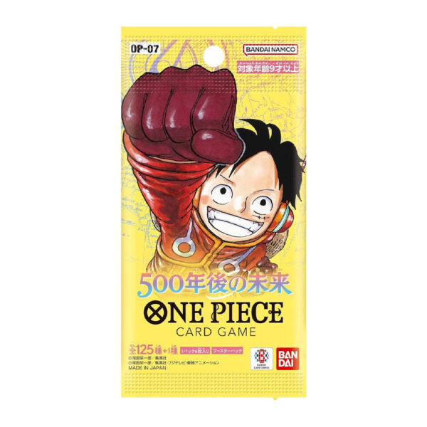 One Piece Card Game - OP-07 - 500 Years in the Future - ENG (Bustina da 6 Carte)