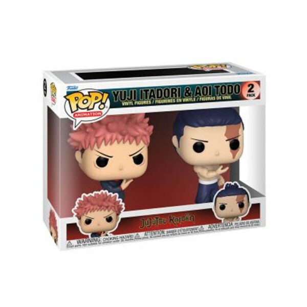 Funko POP! Jujutsu Kaisen - 2 Pack Itadori Yuji & Aoi Todo