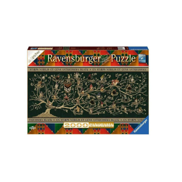 Puzzle 2000 Pezzi - Albero Genealogico Famiglia Black (Illustrazione Minalima)