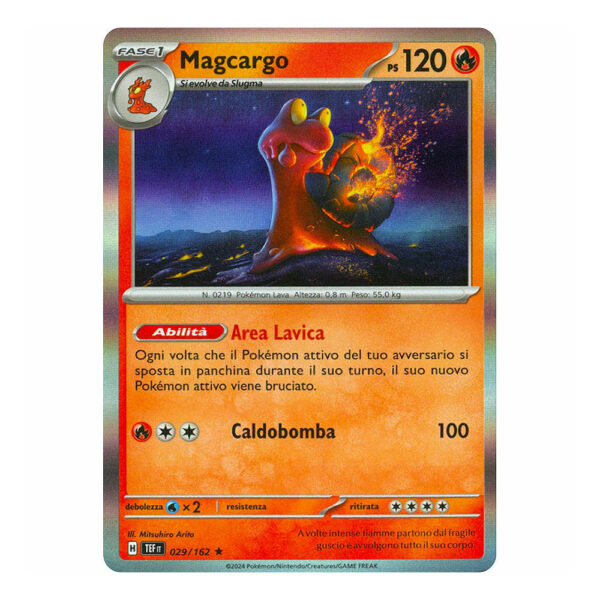 029-162 Magcargo (Rara) Holo - MINT