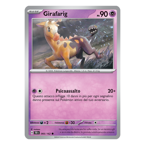 066-162 Girafarig (Comune) - MINT