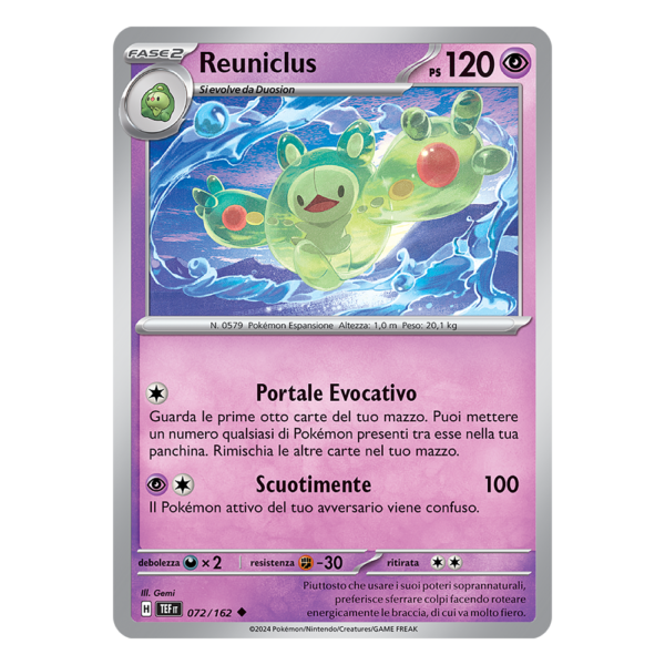 072 -162 Reuniclus (Non Comune) - MINT