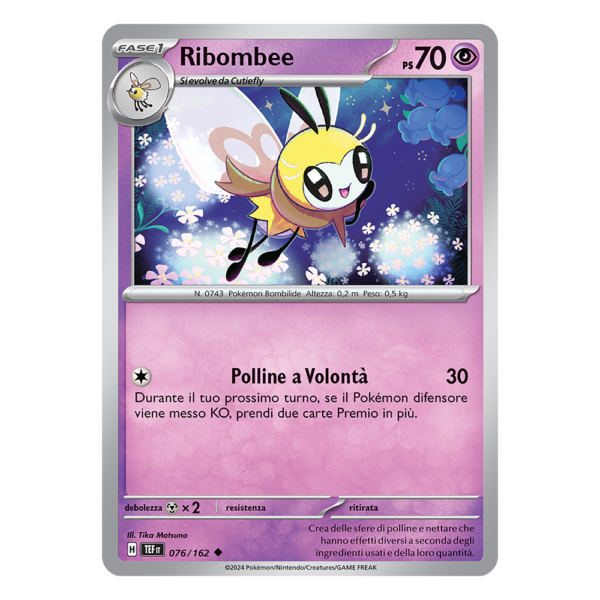 076 -162 Ribombee (Non Comune) - MINT