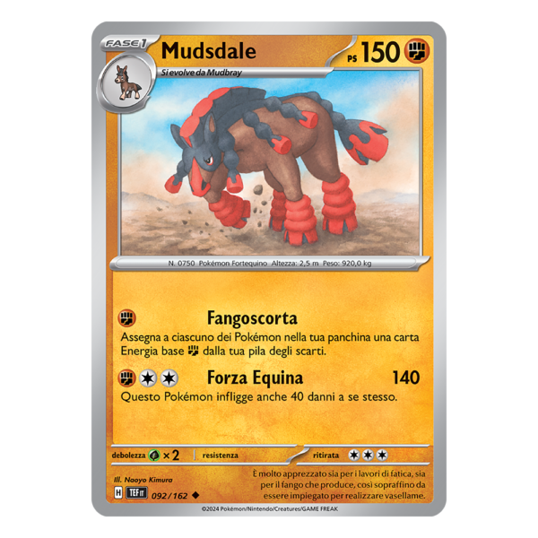 092 -162 Mudsdale (Non Comune) - MINT