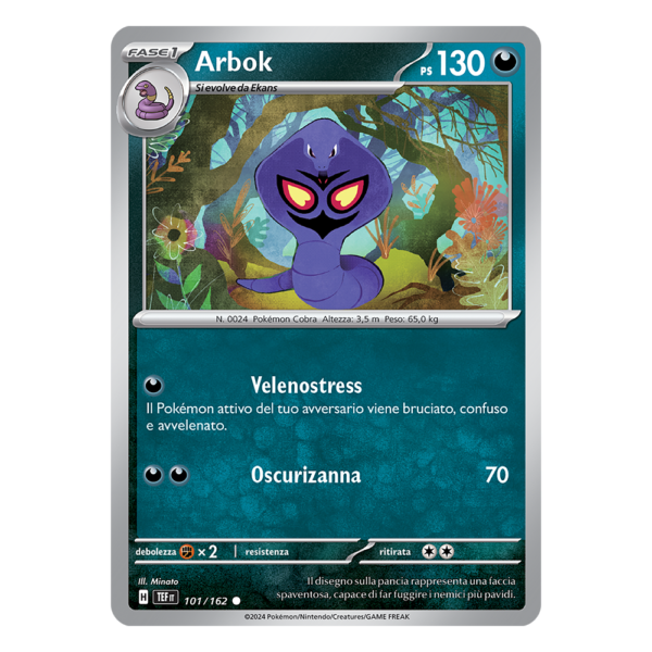 101-162 Arbok (Comune) - MINT