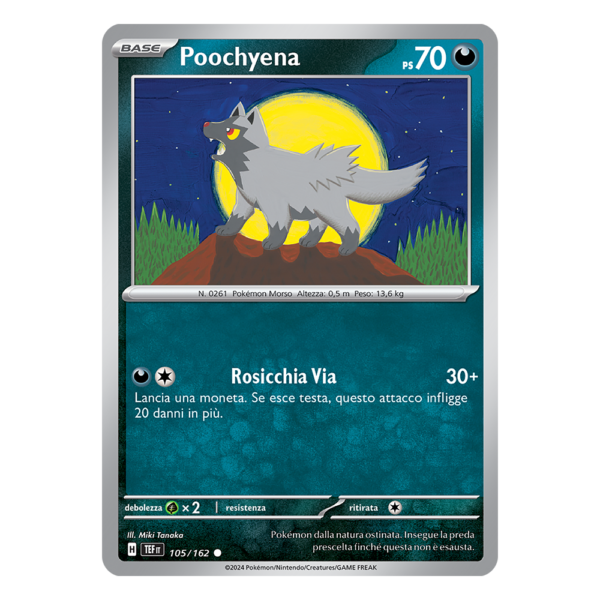 105-162 Poochyena (Comune) - MINT