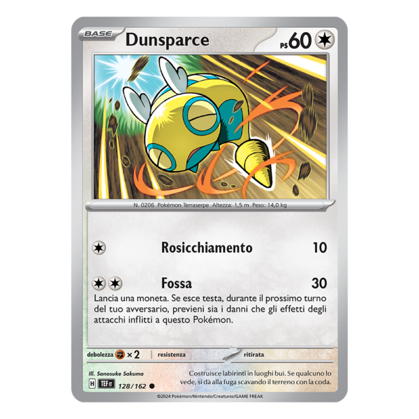 128-162 Dunsparce (Comune) - MINT