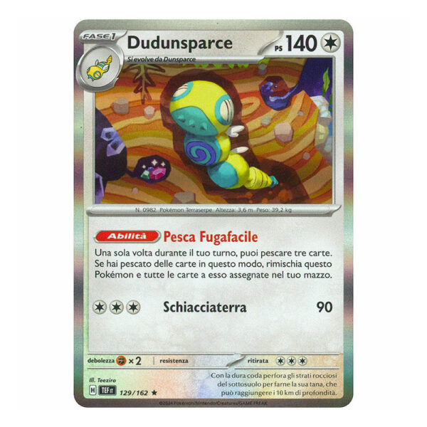 129-162 Dudunsparce (Rara) Holo - MINT