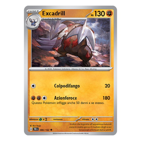 086 -162 Excadrill (Non Comune) - MINT