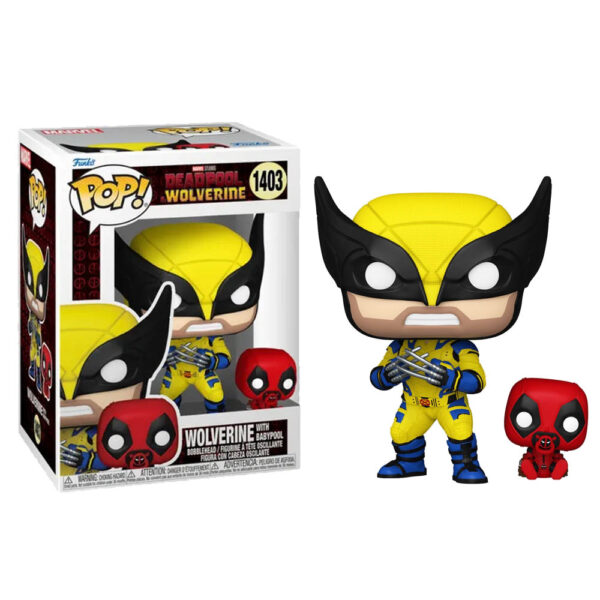 Funko POP! Deadpool - 1403 Wolverine with Babypool