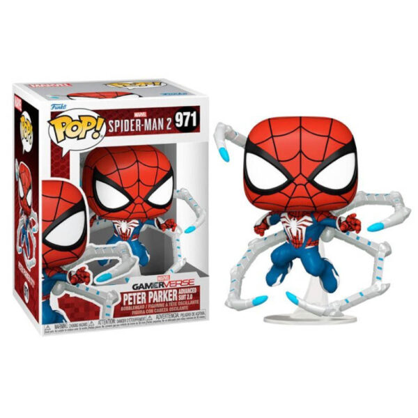 Funko POP! Spider-Man 2 - 0971 Peter Parker with Advanced Suit 2.0