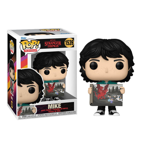 Funko POP! Stranger Things - 1539 Mike with Painting