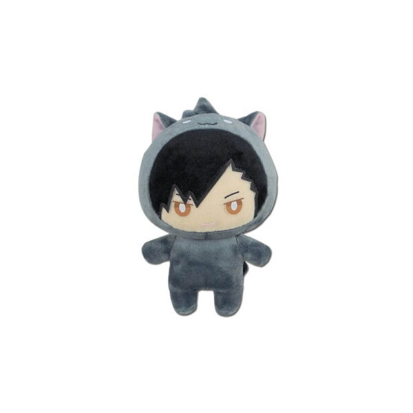 Haikyu!! Tetsuro Kuro Cat Costume Plush 15cm