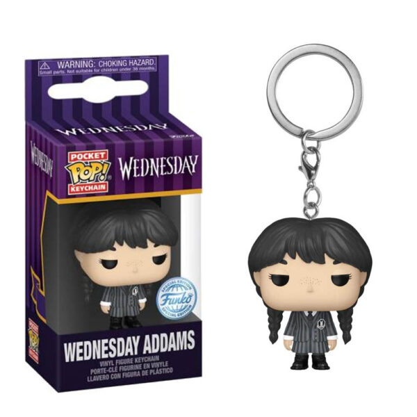 Pocket POP! Keychain Wednesday - Wednesday Addams