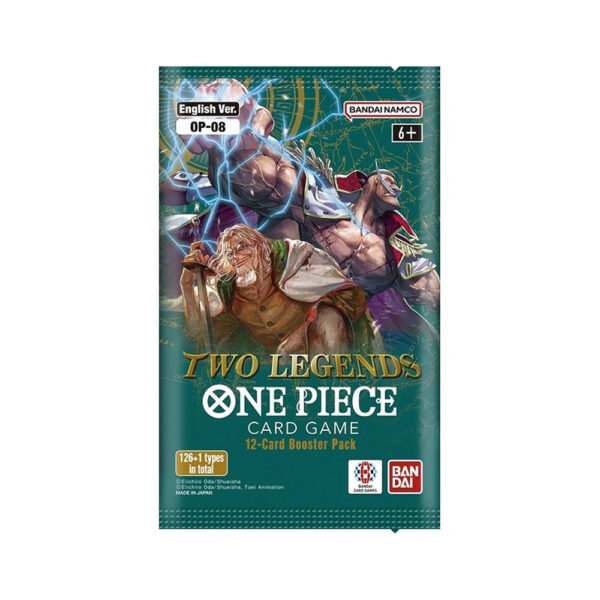 One Piece Card Game - OP-08 - Two Legends - ENG (Bustina da 6 Carte)