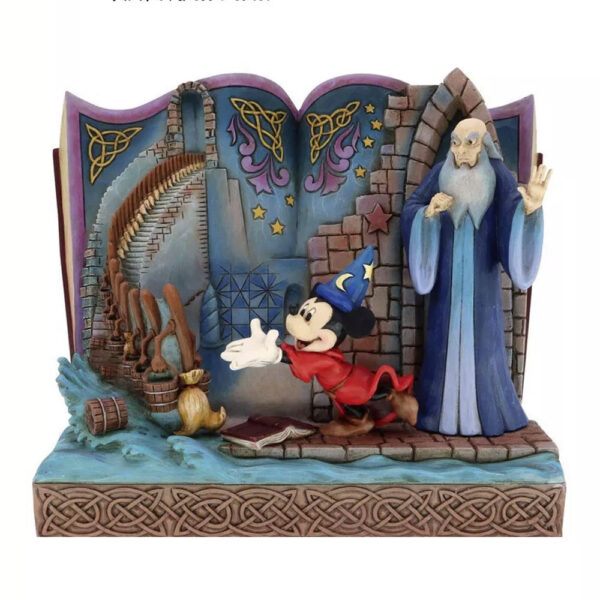 Storybook - Sorcerer Mickey Fantasia "A Lesson Learned" - Disney Traditions