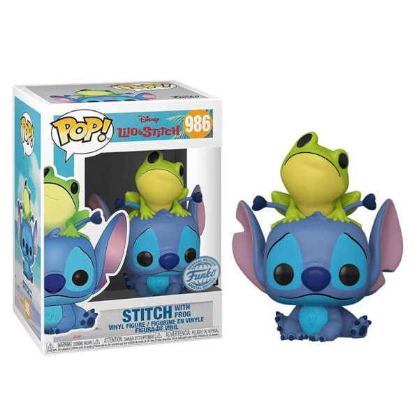 Funko POP! Lilo & Stitch - 0986 Stitch with Frog