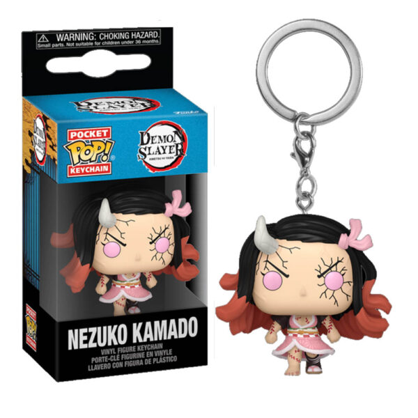 Pocket POP! Keychain Demon Slayer - Nezuko Kamado (Demon Form)