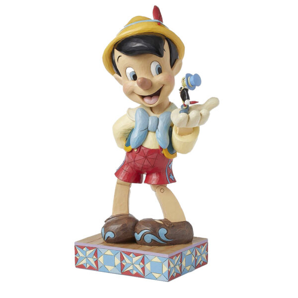 Pinocchio - Pinocchio e Grillo Parlante Deluxe - Disney Traditions