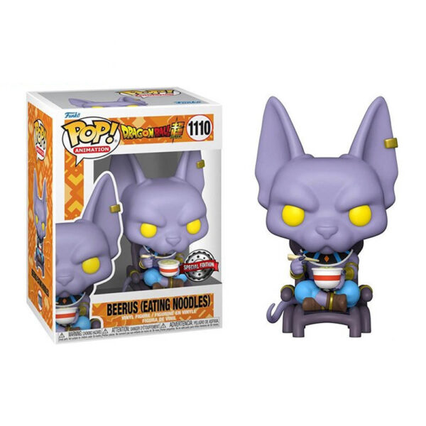 Funko POP! Dragon Ball Super - 1110 Lord Beerus Eating Noodles